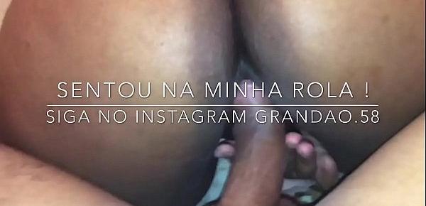  Comeu sem camisinha e Gozou dentro da Namorada! Siga no Instagram GRANDAO.58